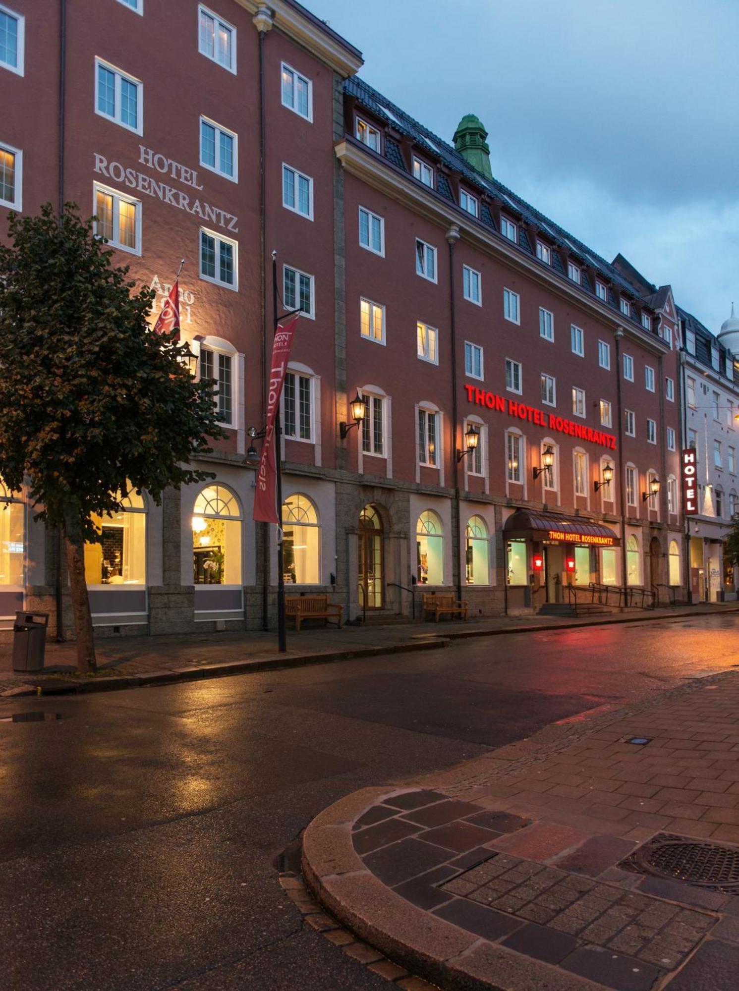 Thon Hotel Rosenkrantz Bergen Bagian luar foto